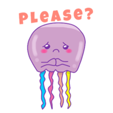 Aya the Jellyfish sticker #14438834