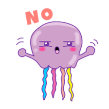 Aya the Jellyfish sticker #14438835