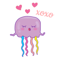 Aya the Jellyfish sticker #14438836