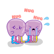 Aya the Jellyfish sticker #14438839