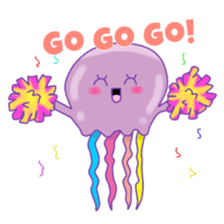Aya the Jellyfish sticker #14438840