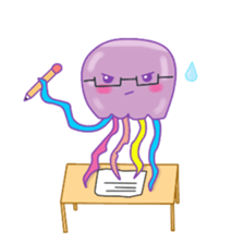 Aya the Jellyfish sticker #14438841