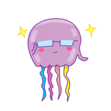 Aya the Jellyfish sticker #14438842
