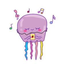 Aya the Jellyfish sticker #14438845