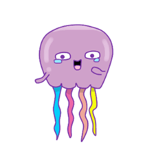 Aya the Jellyfish sticker #14438850
