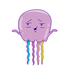 Aya the Jellyfish sticker #14438851
