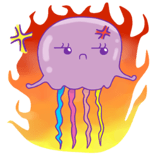 Aya the Jellyfish sticker #14438857