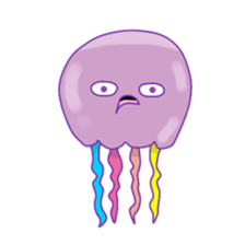 Aya the Jellyfish sticker #14438858