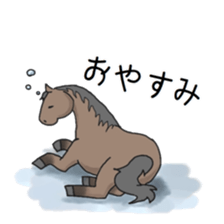 NO HORSE,NO LIFE sticker #14439313