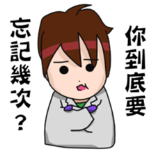 Everyday life of laboratory students sticker #14439367