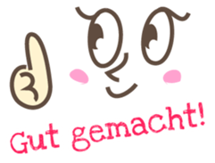 Celebration and Congratulation in German sticker #14441119