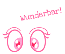 Celebration and Congratulation in German sticker #14441121