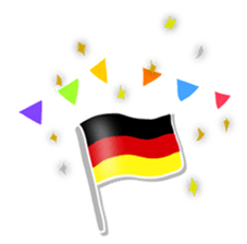 Celebration and Congratulation in German sticker #14441123
