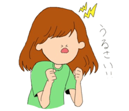 A certain six college girls sticker #14441305