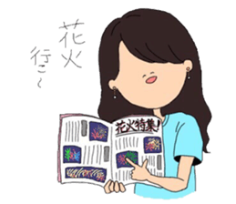 A certain six college girls sticker #14441319