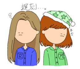 A certain six college girls sticker #14441332