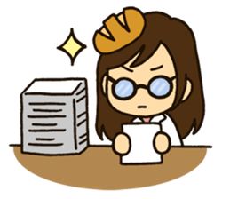 Dietitian Bread : working life. sticker #14441417