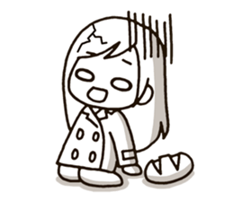 Dietitian Bread : working life. sticker #14441419