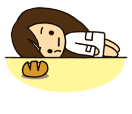 Dietitian Bread : working life. sticker #14441422