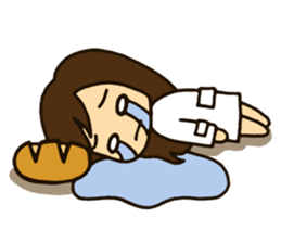 Dietitian Bread : working life. sticker #14441424
