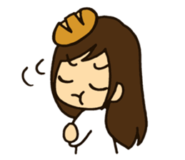 Dietitian Bread : working life. sticker #14441426