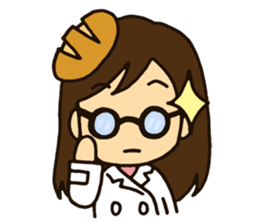 Dietitian Bread : working life. sticker #14441430