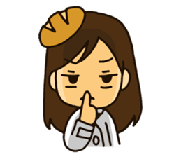 Dietitian Bread : working life. sticker #14441438