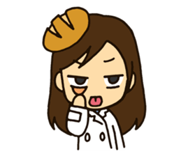 Dietitian Bread : working life. sticker #14441439
