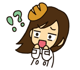 Dietitian Bread : working life. sticker #14441440