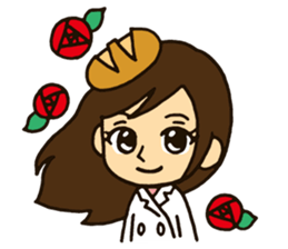 Dietitian Bread : working life. sticker #14441441