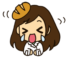 Dietitian Bread : working life. sticker #14441442