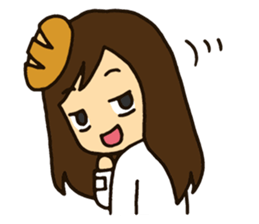 Dietitian Bread : working life. sticker #14441444