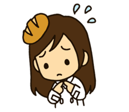 Dietitian Bread : working life. sticker #14441446