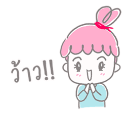 Meejai the girl with pure heart sticker #14441545