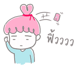 Meejai the girl with pure heart sticker #14441555