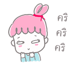 Meejai the girl with pure heart sticker #14441564