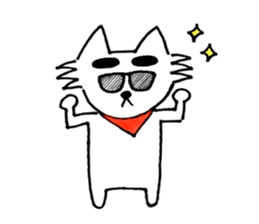 Big-Eyebrows Dog sticker #14441807