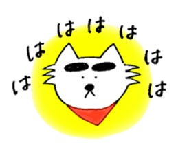 Big-Eyebrows Dog sticker #14441810