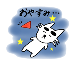 Big-Eyebrows Dog sticker #14441837