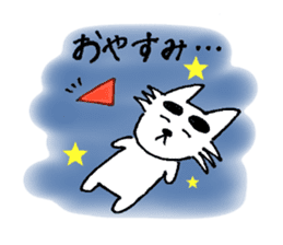 Big-Eyebrows Dog sticker #14441837