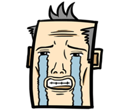 Stubborn old man sticker #14442097