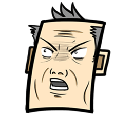 Stubborn old man sticker #14442101