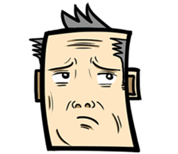 Stubborn old man sticker #14442103