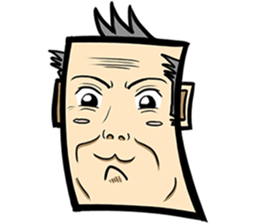 Stubborn old man sticker #14442107