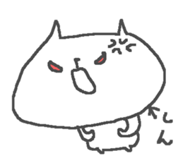 Shin cute cat stickers! sticker #14442134