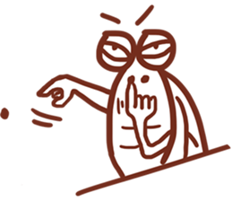 housefly is coming part2 sticker #14443121