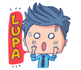 Chibi Employee sticker #14443425