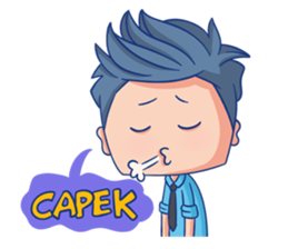 Chibi Employee sticker #14443426