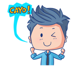 Chibi Employee sticker #14443427