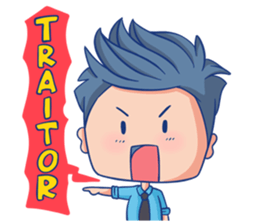 Chibi Employee sticker #14443435